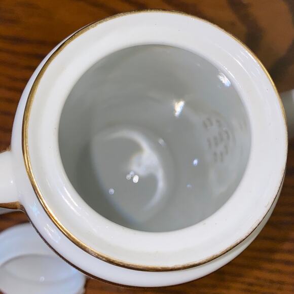 Nippon Noritake The Angora Coffee Server Pot Beautiful Estate Find Tea Service - Picture 12 of 15